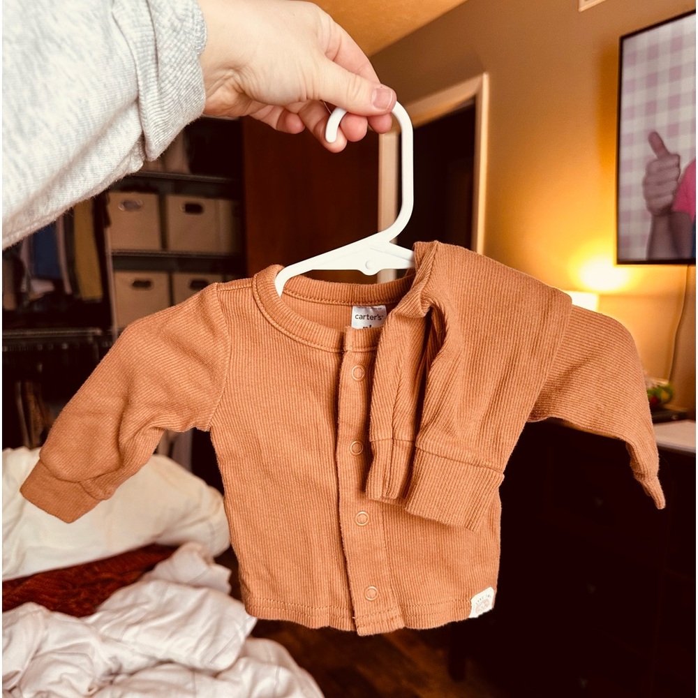 Newborn ribbed set